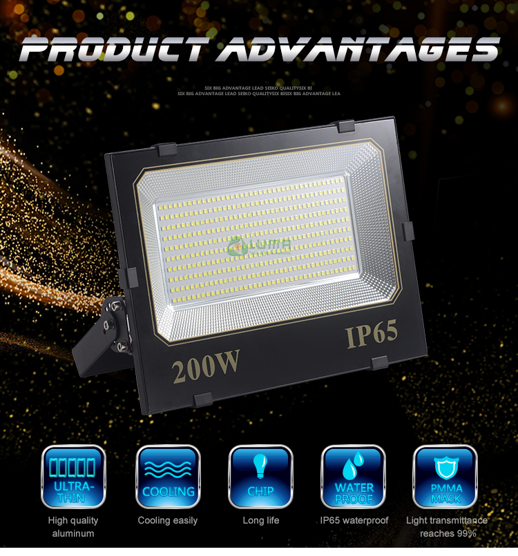 100W LED Flood Light 2018 New Model Aluminum Housing