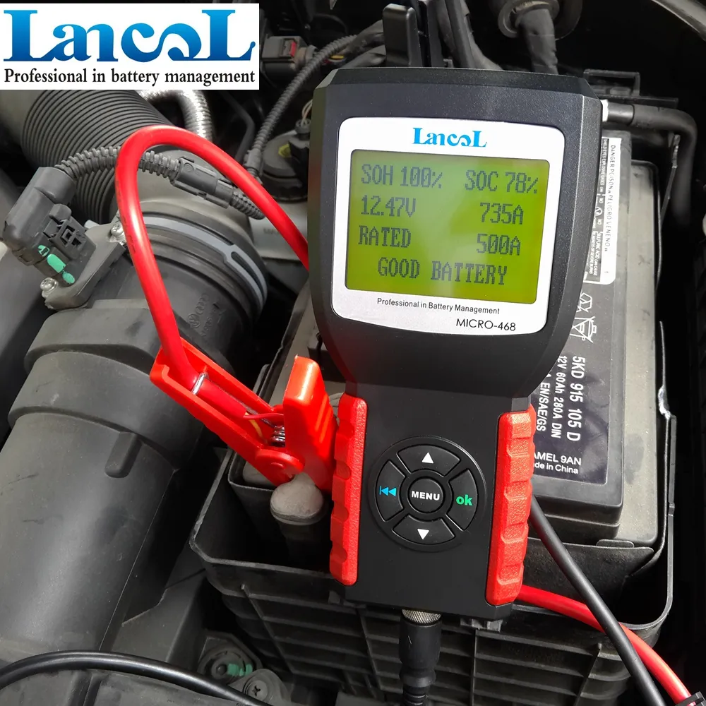 Battery Analyzer Professional Car Diagnostic Tool Micro468 Battery Tester Analyzer