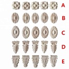 popular decorative wood carving furniture wood appliques and onlays