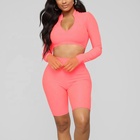 Bulk Fitness Ladies Workout Sets 2 Piece Yoga Sportswear Private Label Custom Logo Women Sport Set