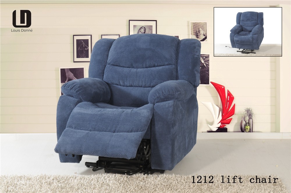 Hot-selling cheap Grey dubai 3 seater leather  air  manual recliner sofa in china