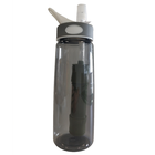 Tritan BPA Free sports water outdoor vacuum bottle with straw