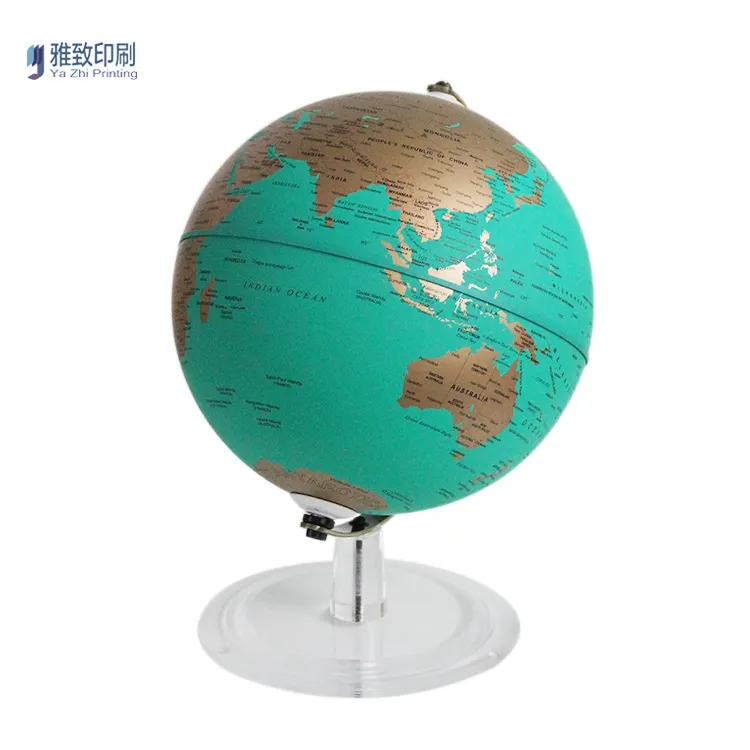 Desk Top Decorative Rotating Globe Large World Globes For Geography Education Teaching