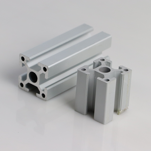 شکاف پروفیل های اکستروژن آلومینیومی OEM 40x40 T برای ریل خطی 0