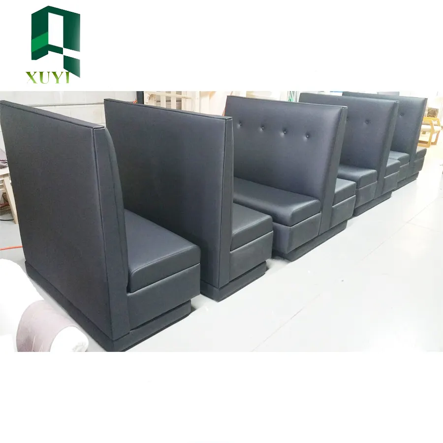 Restaurant Used Best Quality Durability Leather Dining Booths