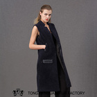 janefur new sleeveless ladies sheep curly fur coat sheep shearing vest