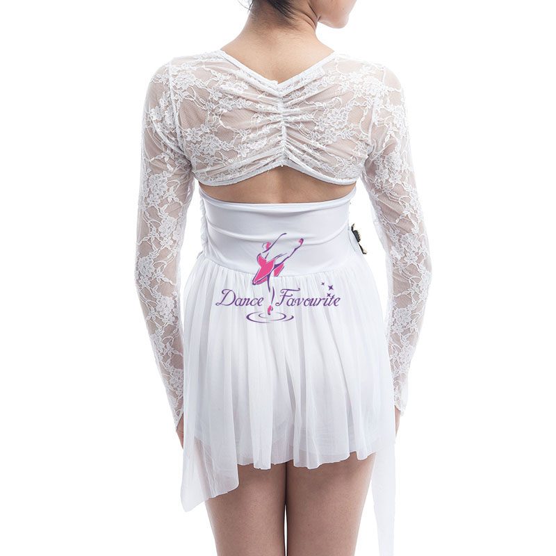 white dress with lace underlay Luxie Lace Knit Mini Dress / Ivory | MESHKI