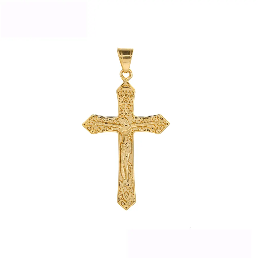 pendant-126 latest design xuping cross Jesus pendant, 24K gold color Religion pendant fashion accessories