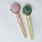 Factory directly natural jade rose quartz roller for face