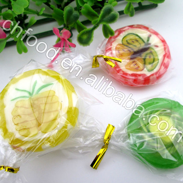 Fruity Lollipop Candy/Fruit Shape Lollipop Candy