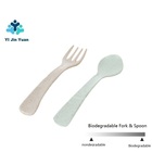 Wholesale Eco Friendly Cutlery Set Forks Biodegradable Plastic Spoon And Fork For Environmental Friendly