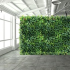 Decoration UV Proof Plastic Artificial Hedge Artificial Boxwood Hedge Grass Plant Type Artificial Hedge