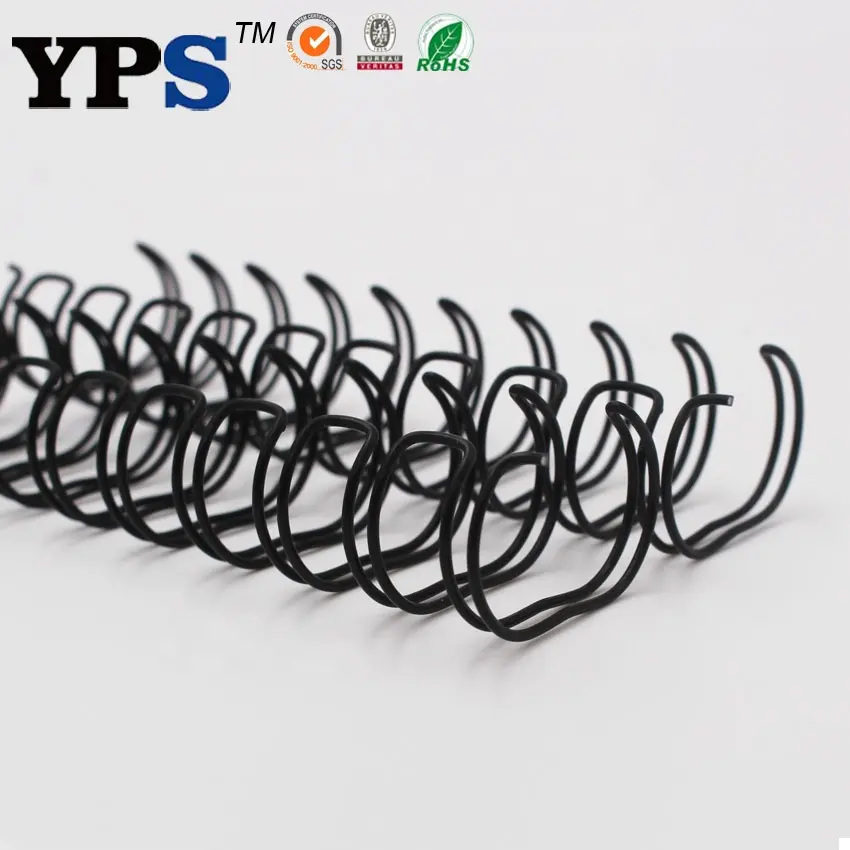 Nylon Coated Stationery Box Double Ring Wire To Notebooks