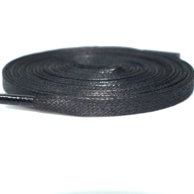Flat Shoelaces 100/% Cotton 45/" 54/" Charcoal