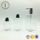 Square plastic loiton bottle cosmetic packaging