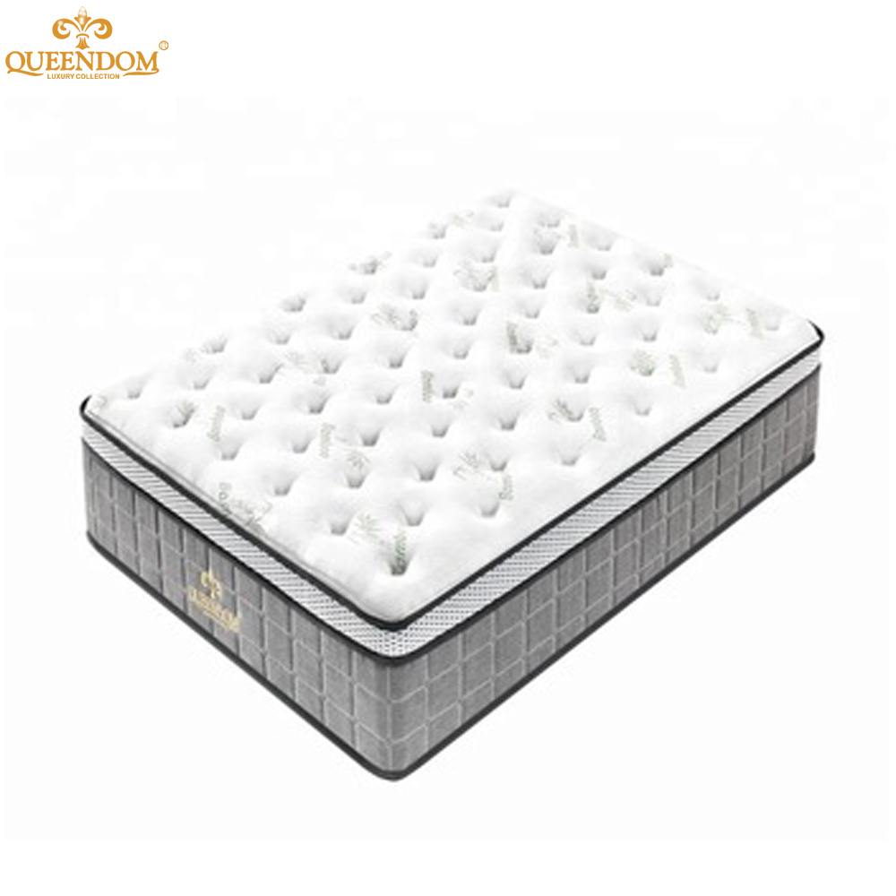 Hot selling Fireproof Hotel Mattresses Mattress Manufacturer roll up king size mattress