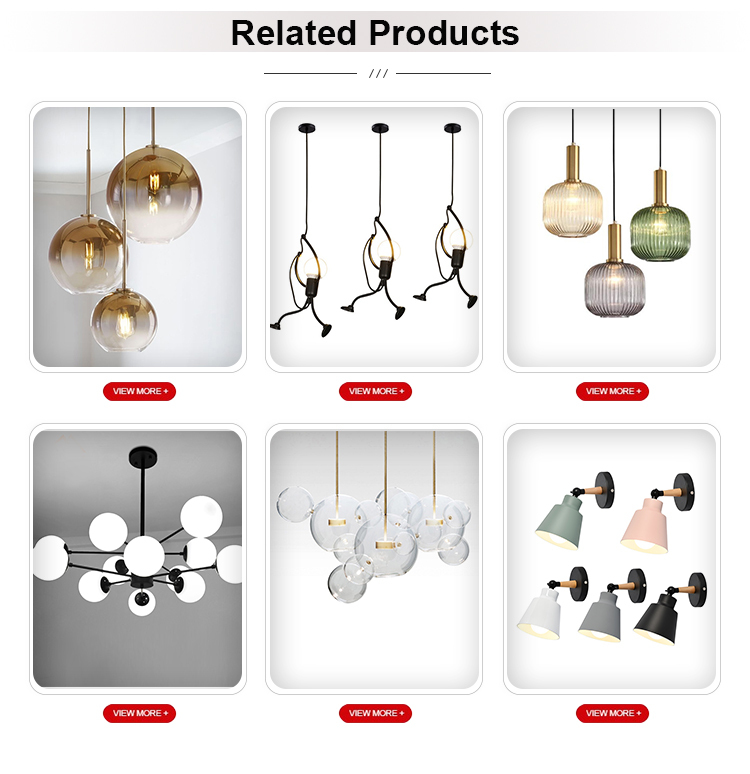loft Modern design simple nordic style E27 bulbs glass wall lamp