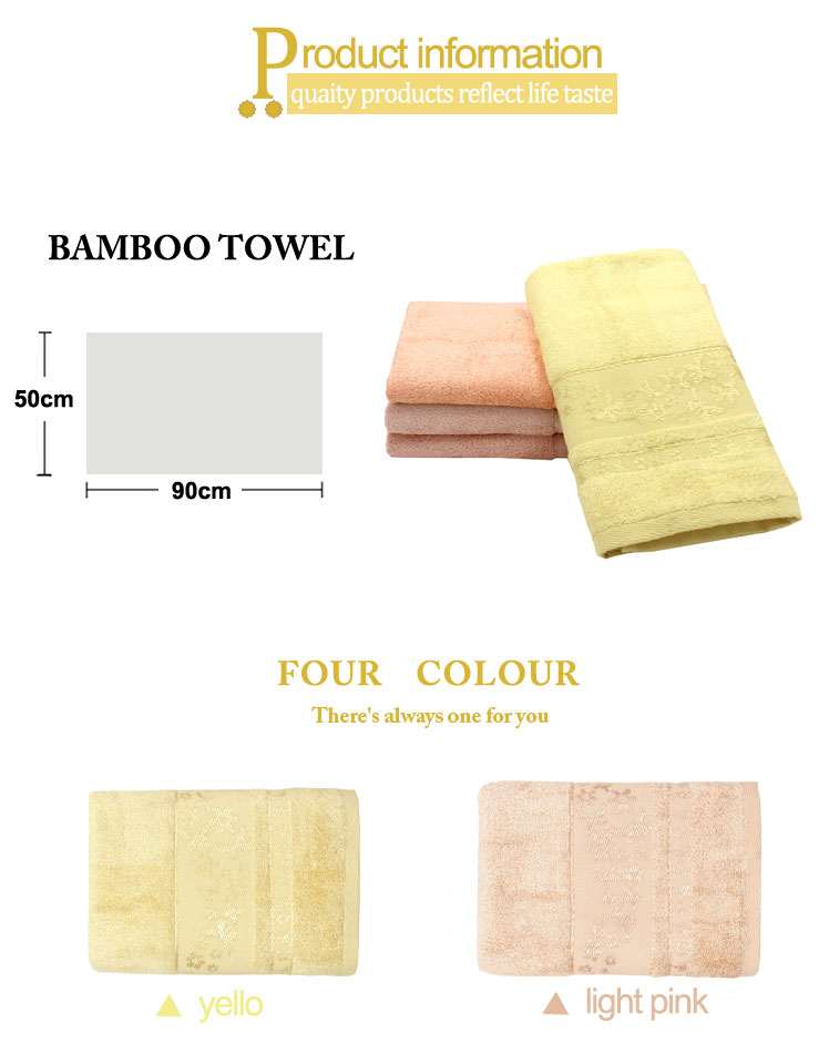 alibaba supplier bulk sale custom bamboo dobby jacquard soft absorbent sauna durable luxury bath towel for hotel