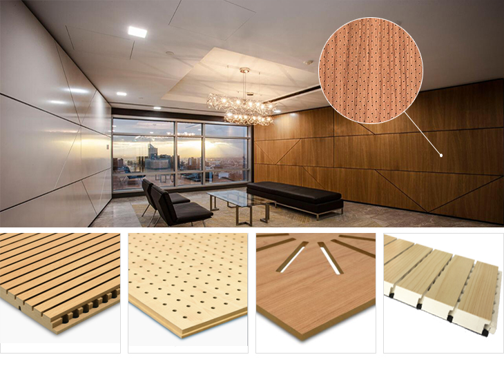 Sound proof acoustical perforated panels