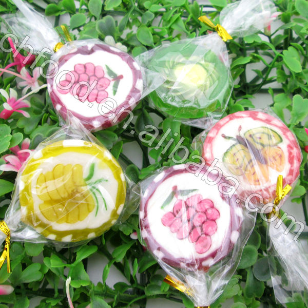 Fruity Lollipop Candy/Fruit Shape Lollipop Candy