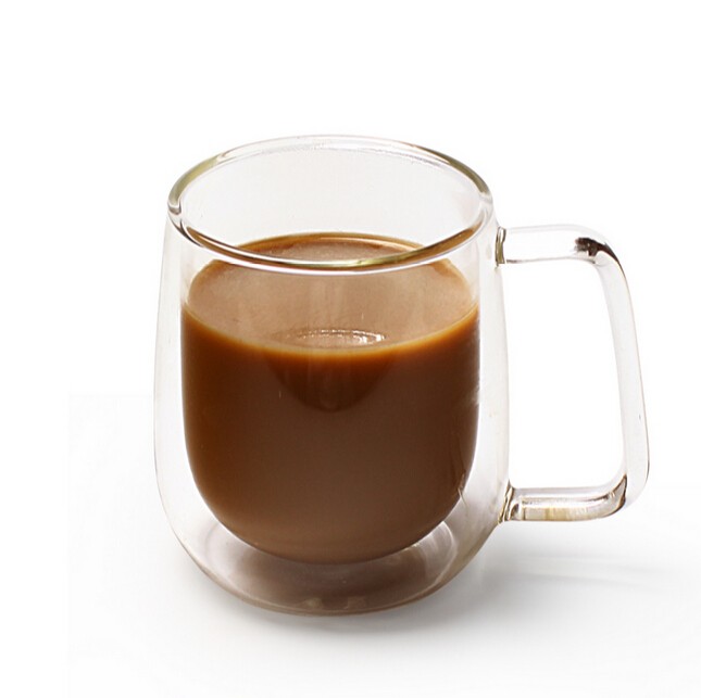 Heat resistant double wall insulated mug coffee mug