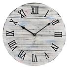 Custom Design Roman Numeral 15.5" Antique Wooden Wall Clocks for Living Room,Kitchen, Office Decor