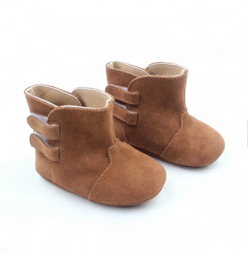soft leather booties for babies