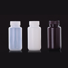 250ml laboratory clear plastic wide mouth liquid medicine reagent bottles for chemicals