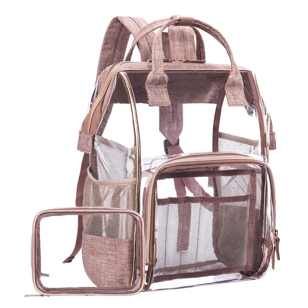 clear bookbag