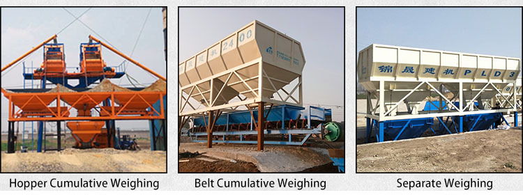 Small dry wet type ready mixed concrete mixing plant batching station
