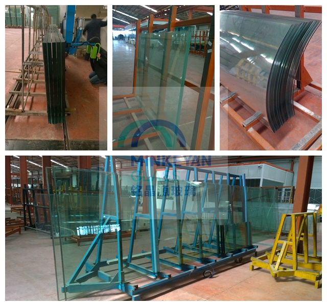 bend /curved tempered glass for curtain wall,curved tempered glass sheet price
