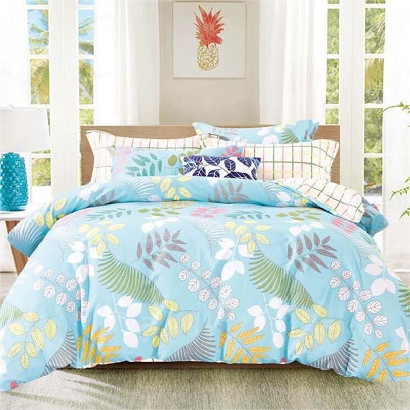 Polyester / Cotton Material and Printed Pattern Bed Sheet