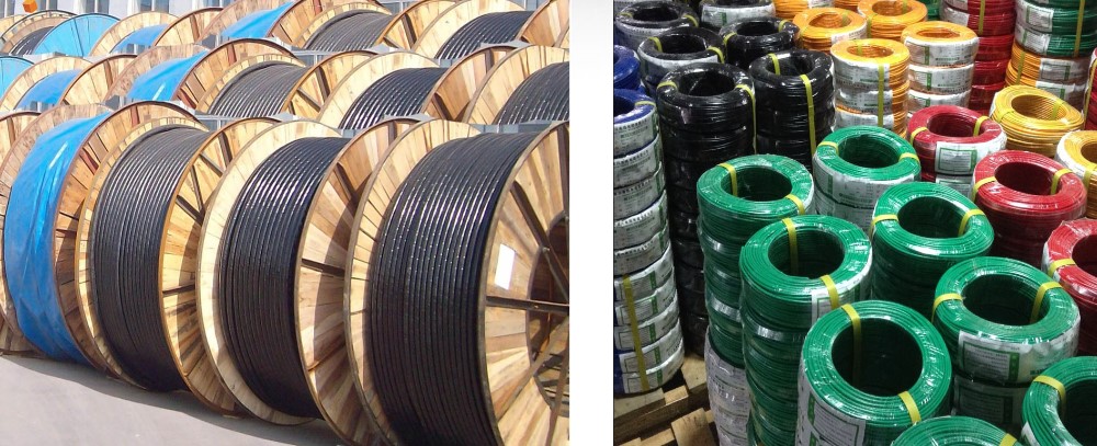 BV AWG Single Core Solid Core Copper PVC Colorful Flame Retardant Fixed Electrical Wire