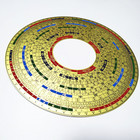 Supply high quality flip cover brass compass
