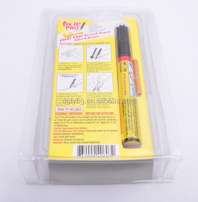 Pro Car Scratch Repair Remover Fix Pen Clear Coat Applicator Water Resistant MO