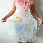 transparent PE plastic cooking apron in restaurant made in china