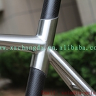 road bike frame Taper head tube titanium touring bike frame flat mount Titanium & carbon bike frame