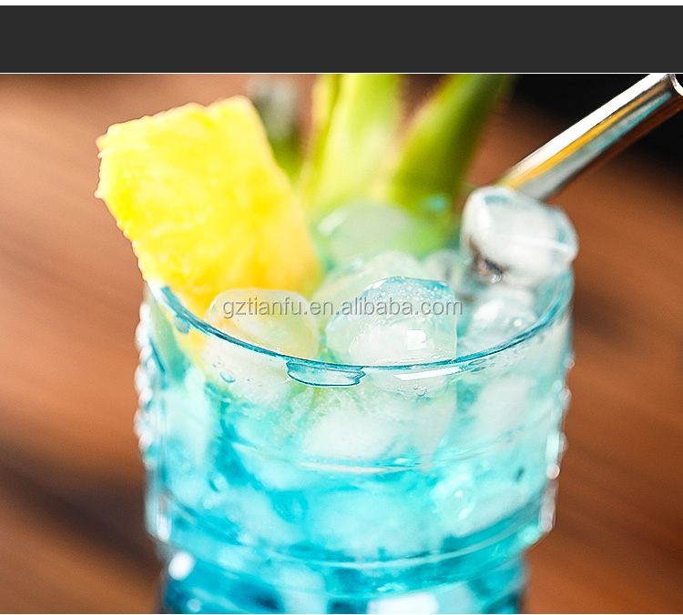 Irregular tiki hawaii large mug Glass Cup Tiki shot glass Juice Cup