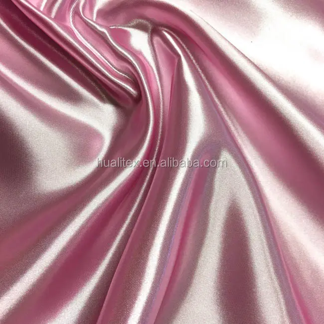 Chinese Supplier 100% polyester satin fabric walmart For Hometextile