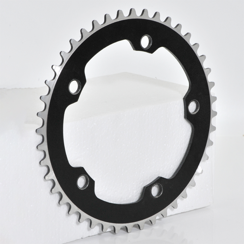 Free Agent Race Sprocket For 3 Piece Cranks Black 39T Bike