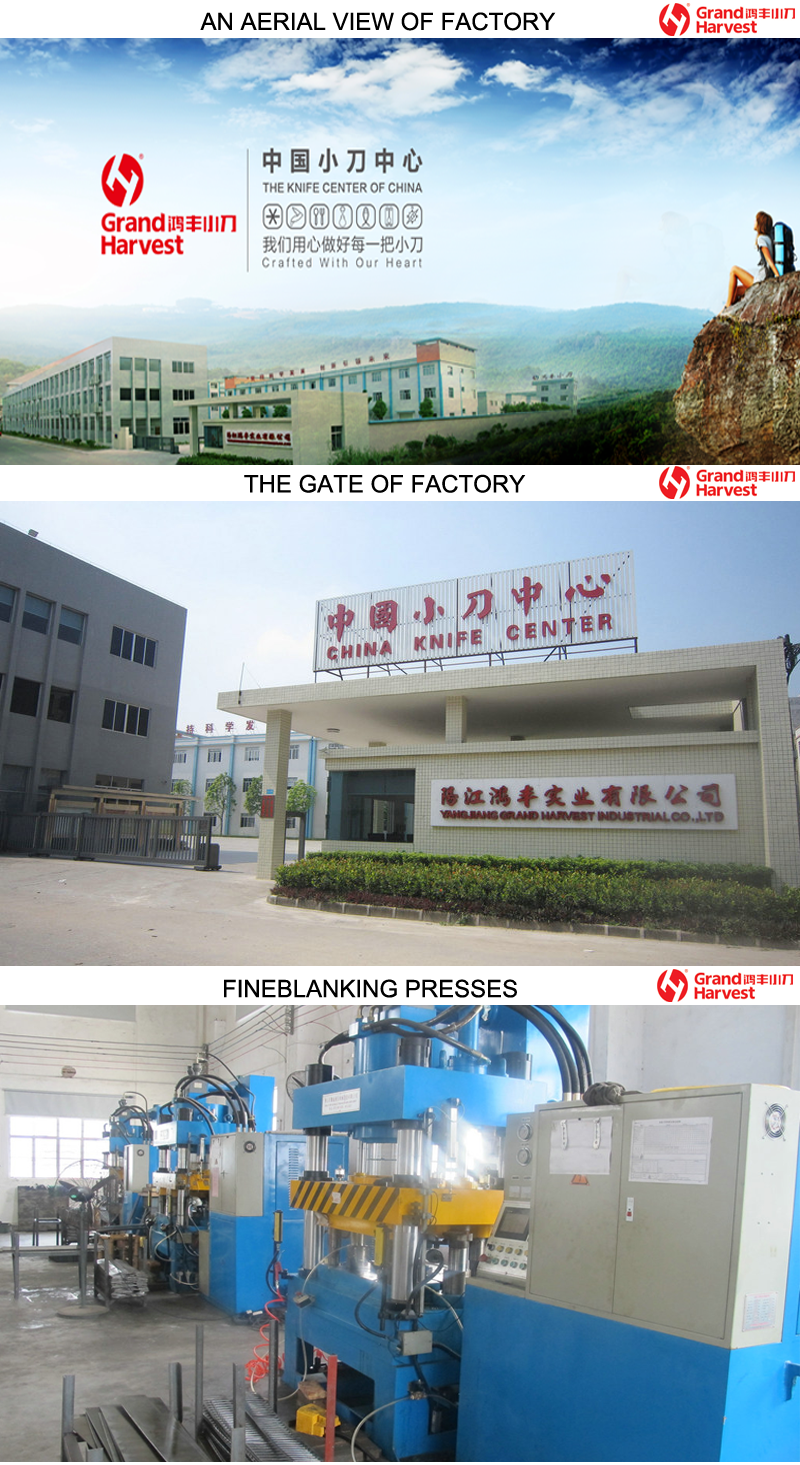 Premium 420 stainless steel folding pocket knife with aluminum camouflage handle frame safe lock for hunting and camping