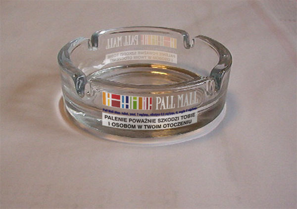 Wholesale Portable cigar ashtray glass ashtrays ashtray glass