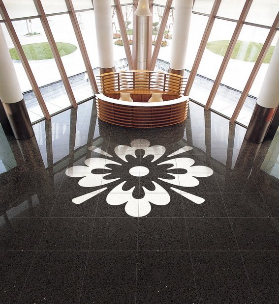 Guangdong white crystal quartz slabs