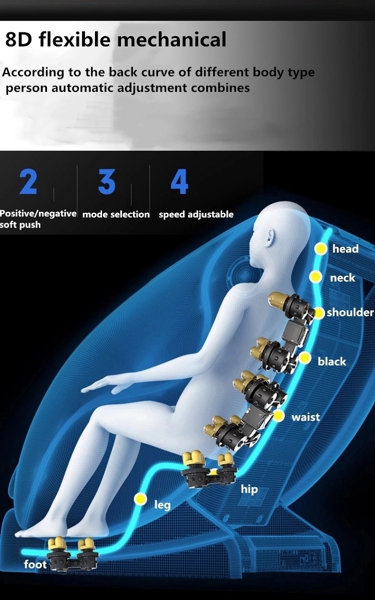 The latest hot selling electric massage chair multi-functional beauty salon equipment