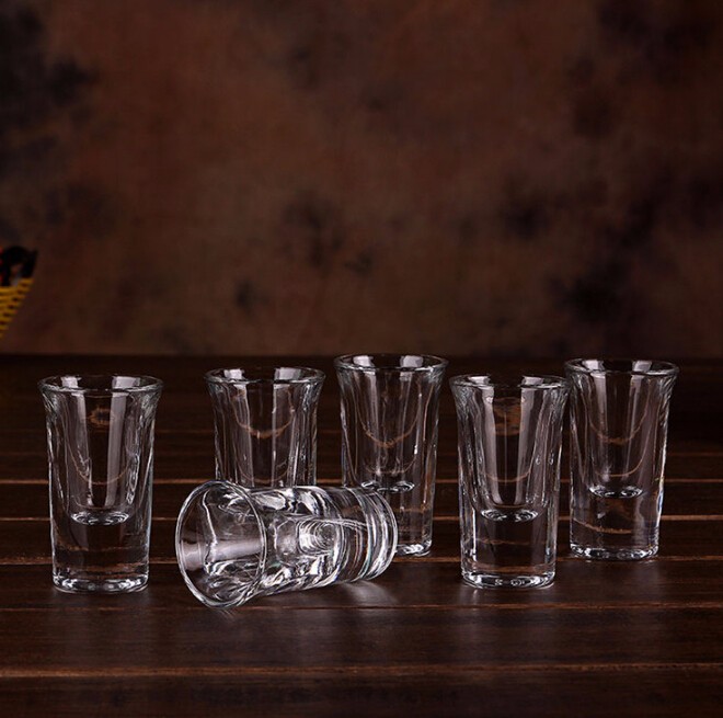Wholesale 20ml custom personalized souvenir tequila Shot Glass Vodka Shot Glasses