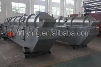 Industrial Salt Vibration Fluidizing Drying Equipment/Copper Sulphate Continuous Fluid Bed Dryer