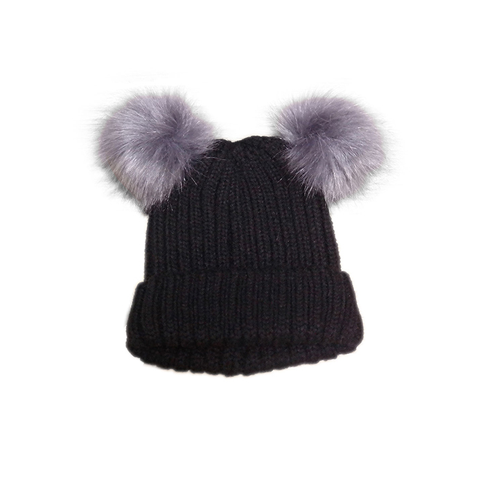 babies wooly bobble hats