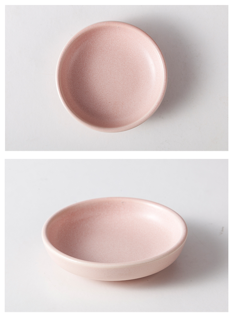 Soy Sauce Small Bowl Dishes 9cm Sacue Bowl Pink