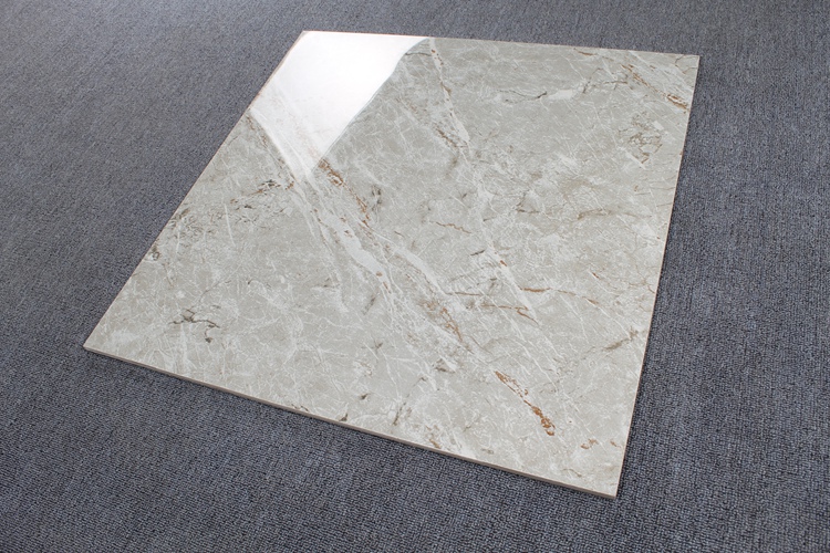China Foshan Brand Names Marble Look Polished Glazed Decorative 6X6 8X8 Ceramic Floor Tile