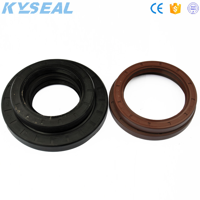 Oil Seal 65X85X10mm TC Metal Case w// NBR Coating EAI Double Lip w// Spring